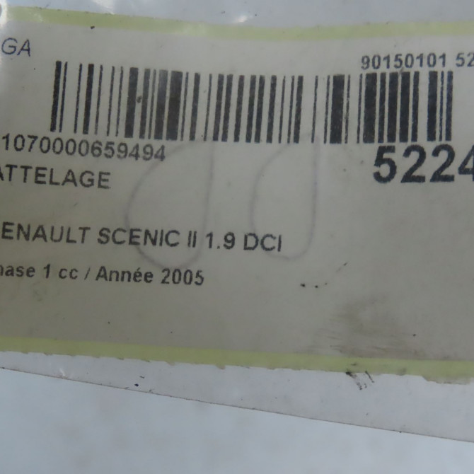 Attelage occasion RENAULT SCENIC II Phase 1 03-2004->09-2006 1.9 DCI 120ch 4
