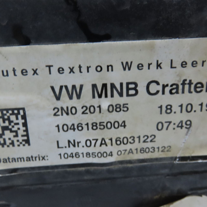Reservoir carburant occasion VOLKSWAGEN 146 Phase 1 04-1995->04-1999 2.0 TDI 177ch 2N0201060D 3