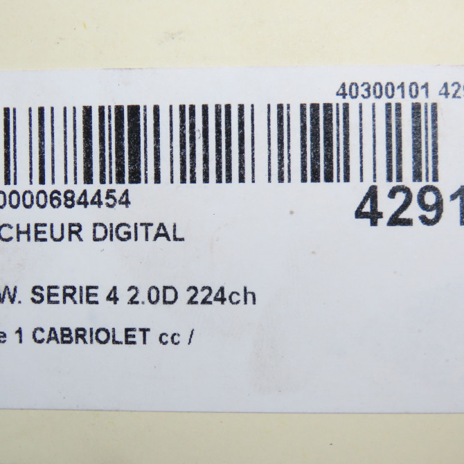 Afficheur digital occasion  65509387453 6