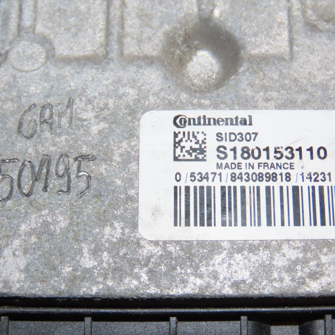 Calculateur moteur occasion RENAULT SCENIC III Phase 3 04-2013->... 1.5 DCI 110ch 237104833R 6