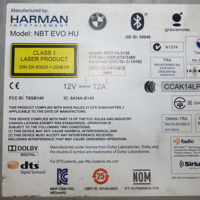 Autoradio occasion  61316832881 5