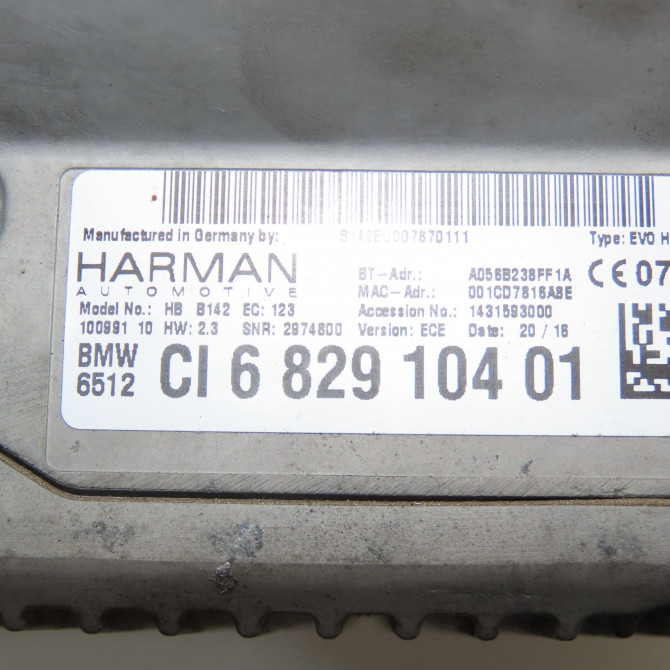 Autoradio occasion  61316832881 6