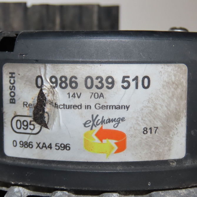 Alternateur occasion FORD FIESTA IV Phase 2 09-1999->09-2002 1.3i 7