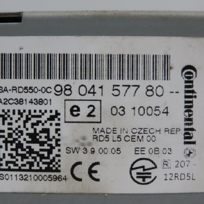 Autoradio occasion CITROEN DS4 Phase 1 01-2011->03-2016 1.6 e-HDi 110ch 1613842680 5