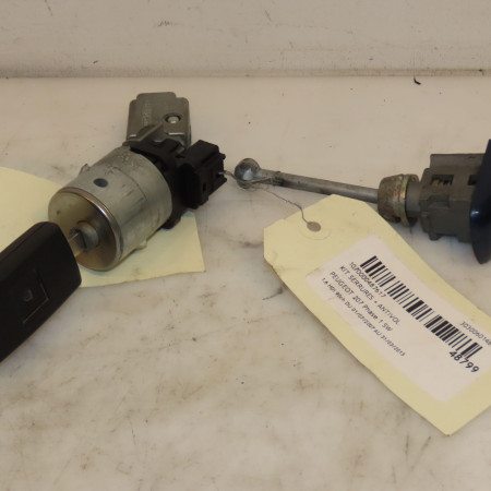 Kit serrures + antivol occasion PEUGEOT 207 Phase 1 SW 07-2007->03-2013 1.6 HDI 90ch 4162NY