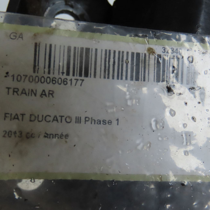 Train arrière occasion FIAT DUCATO III Phase 1 06-2006->10-2014 1356811080 6