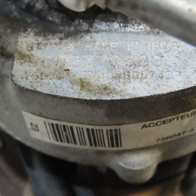 Turbo occasion PEUGEOT 407 Phase 1 04-2004->07-2008 2.0 HDI 136ch 375K8 7