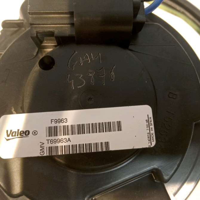 Ventilateur de chauffage occasion RENAULT MEGANE IV Phase 1 12-2015->... 1.5 DCi 115ch 272103243R 3