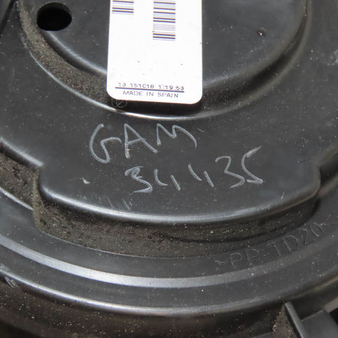 Ventilateur de chauffage occasion RENAULT MEGANE IV Phase 1 12-2015->... 1.6 DCI 130ch 272103243R 6