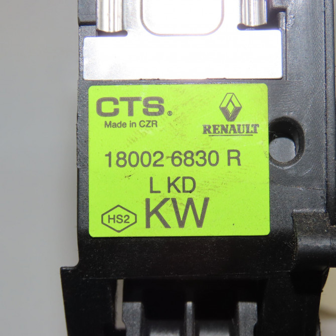 Potentiometre accelerateur occasion RENAULT MEGANE IV Phase 1 12-2015->... 1.6 DCI 130ch 6