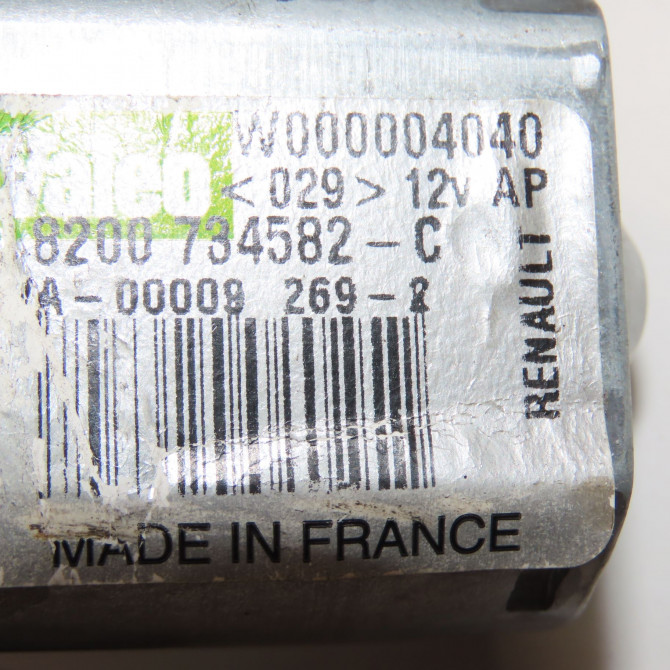 Moteur essuie-glace arrière occasion DACIA SANDERO I Phase 1 06-2008->10-2012 1.5 DCI 75ch 8200734582 4