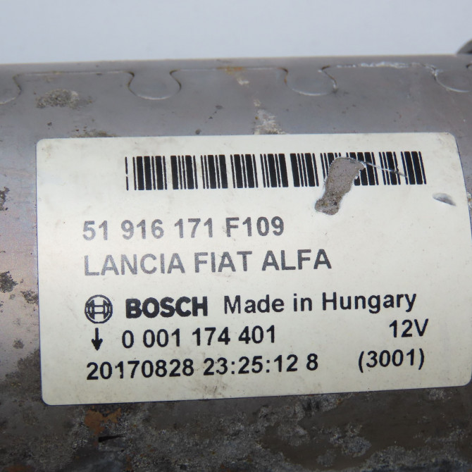 Démarreur occasion FIAT TIPO II Phase 1 12-2015->... 1.6 D 120ch 5