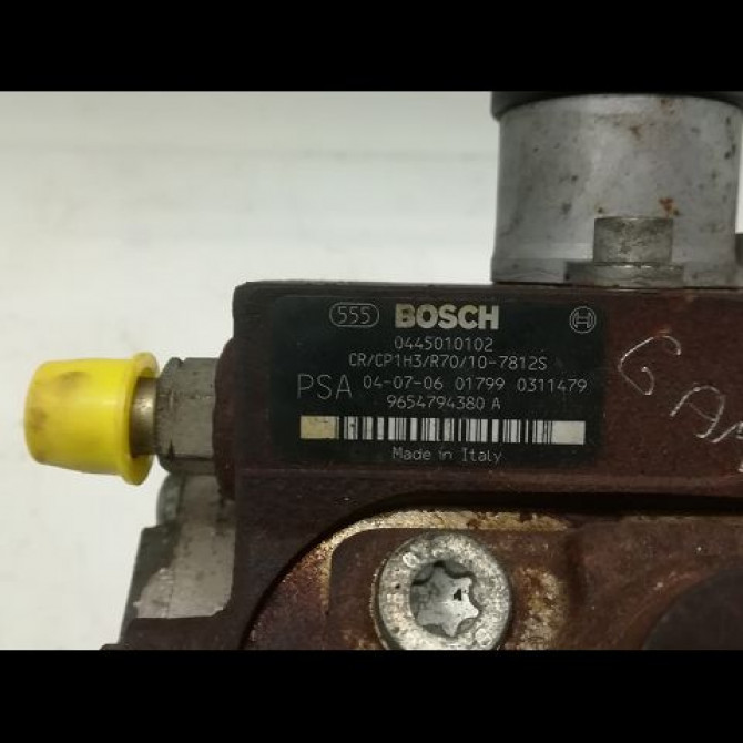 Pompe hp occasion PEUGEOT 206 Phase 1 09-1998->03-2009 1.4 HDI 1920HT 4