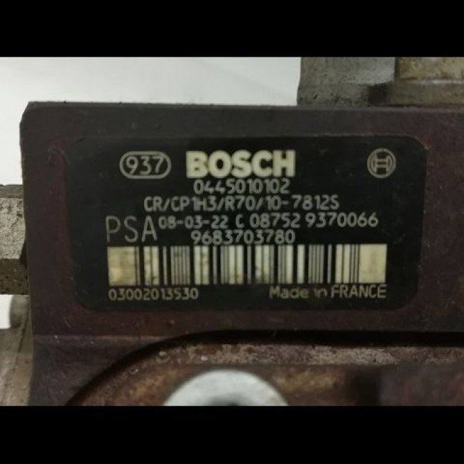 Pompe hp occasion CITROEN C3 I Phase 2 10-2005->12-2010 1.4 HDi 70ch 9683703780 4