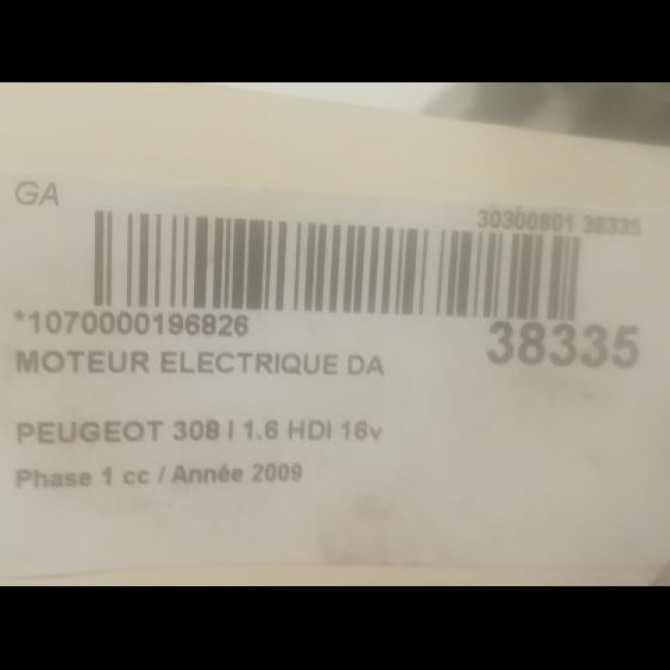 Moteur electrique de direction assistée occasion PEUGEOT 308 I Phase 1 09-2007->03-2011 1.6 HDI 16v 90ch 4007WX 3