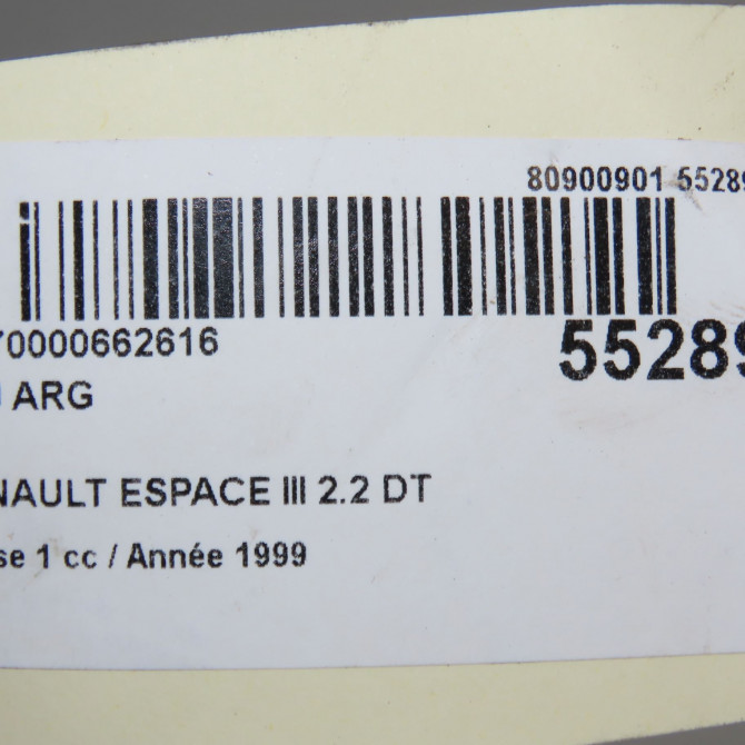 Feu arrière gauche occasion RENAULT ESPACE III Phase 1 12-1996->09-2002 2.2 DT 6025370191 5