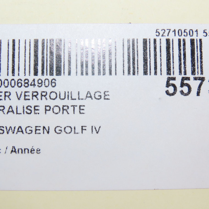 Boitier verrouillage centralise porte occasion VOLKSWAGEN GOLF IV GOLF IV Phase 1 1998-01-01->2005-06-30 1J0959799Q004 5