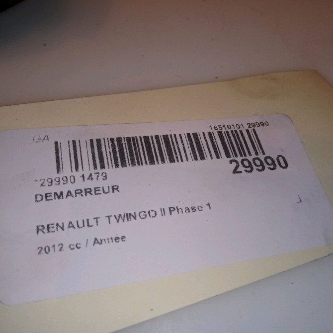 Démarreur occasion RENAULT TWINGO II Phase 1 06-2007->11-2011 233000603R 8