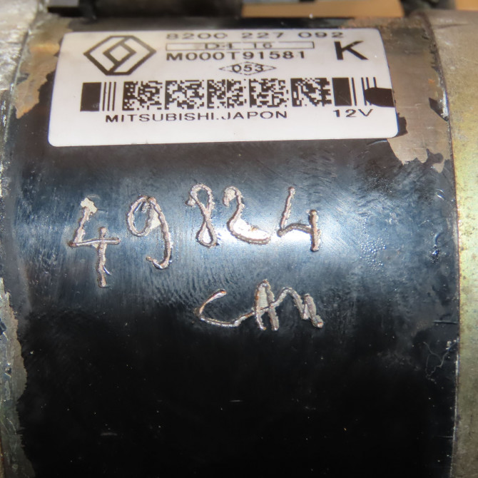 Démarreur occasion RENAULT KANGOO I Phase 2 03-2003->06-2010 1.5 DCI 80ch 233000603R 2