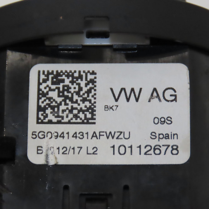 Interrupteur commande de phares occasion VOLKSWAGEN POLO VI 5G0941431AFWZU 4