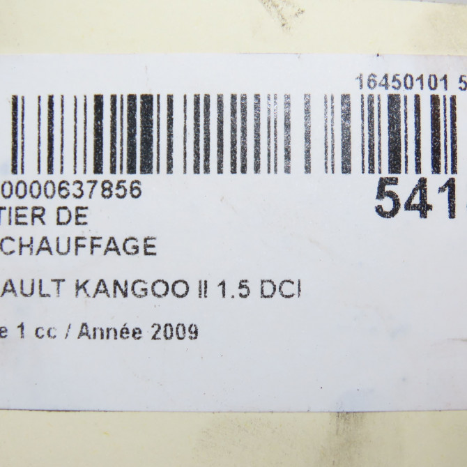 Boitier de préchauffage occasion RENAULT KANGOO II Phase 1 01-2008->03-2013 1.5 DCI 85ch 110679886R 6