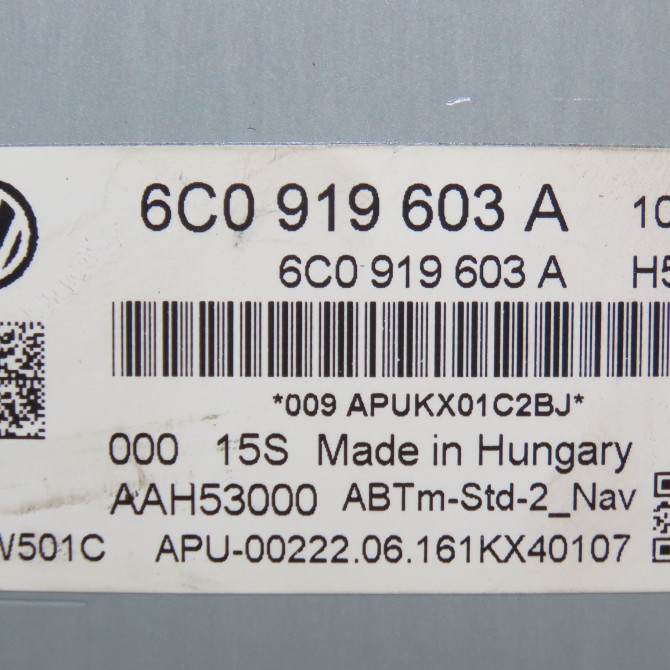 Autoradio occasion VOLKSWAGEN POLO V Phase 2 02-2014->... 1.4 TDI 90ch 6C0919603A 4