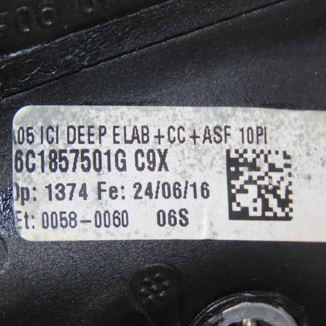 Retroviseur exterieur electrique gauche occasion VOLKSWAGEN POLO V Phase 2 02-2014->... 1.4 TDI 90ch 6C1857507C9B9 5