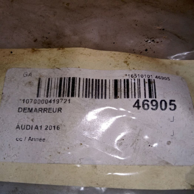 Démarreur occasion AUDI A1 2Z911021K 7