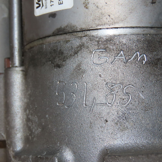 Démarreur occasion VOLKSWAGEN POLO V Phase 2 02-2014->... 1.4 TDI 90ch 2Z911021K 6