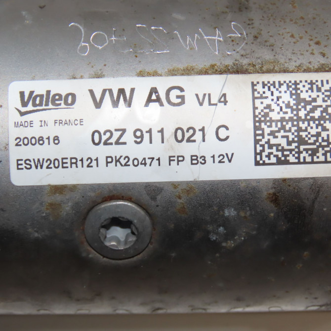 Démarreur occasion VOLKSWAGEN POLO V Phase 2 02-2014->... 1.4 TDI 90ch 2Z911021K 6