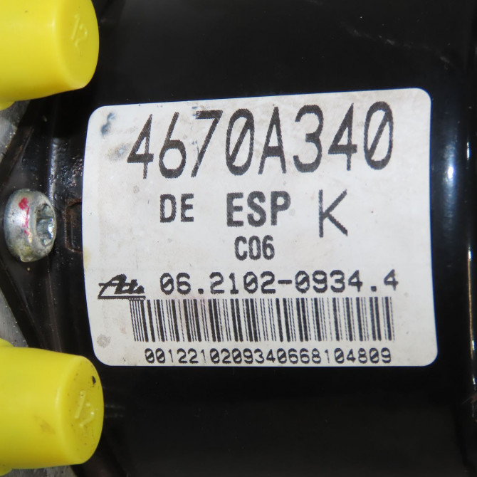 Unité hydraulique ABS occasion CITROEN C-CROSSER Phase 1 04-1995->04-1999 2.2 HDI 160ch 4541JN 4