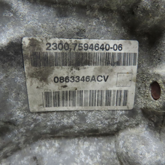 Boîte à vitesse mecanique occasion MINI MINI II phase 2 08-2010->... 23009812881 5