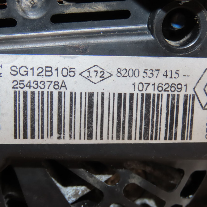 Alternateur occasion DACIA LOGAN I Phase 1 06-2005->06-2008 1.5 DCI 70ch 231008017R 6