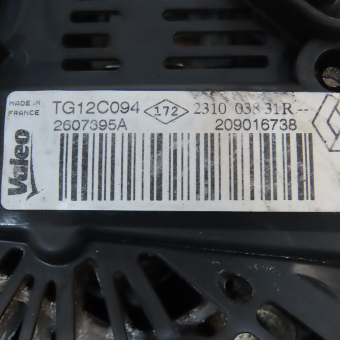 Alternateur occasion DACIA SANDERO I Phase 1 06-2008->10-2012 1.5 DCI 70ch 231008017R 7