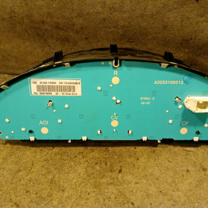 Compteur occasion PEUGEOT 407 Phase 1 04-2004->07-2008 2.0 HDI 136ch 610385 2