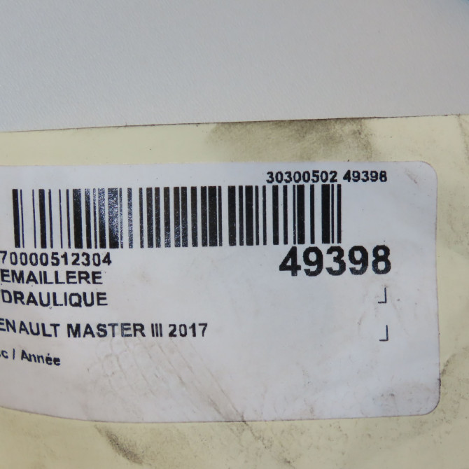 Cremaillere hydraulique occasion RENAULT MASTER III Phase 2 06-2014->... 2.3 DCI 145ch 490019236R 5