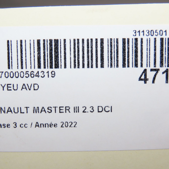 Moyeu avd occasion  402029333R 4