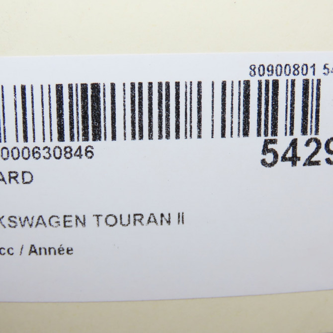 Feu arrière droit occasion VOLKSWAGEN TOURAN II Phase 1 09-2010->12-2015 1T0945096R 5