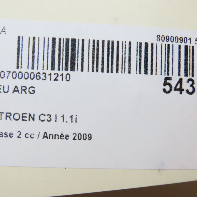 Feu arrière gauche occasion CITROEN C3 I Phase 2 10-2005->12-2010 1.1i 6350X5 5