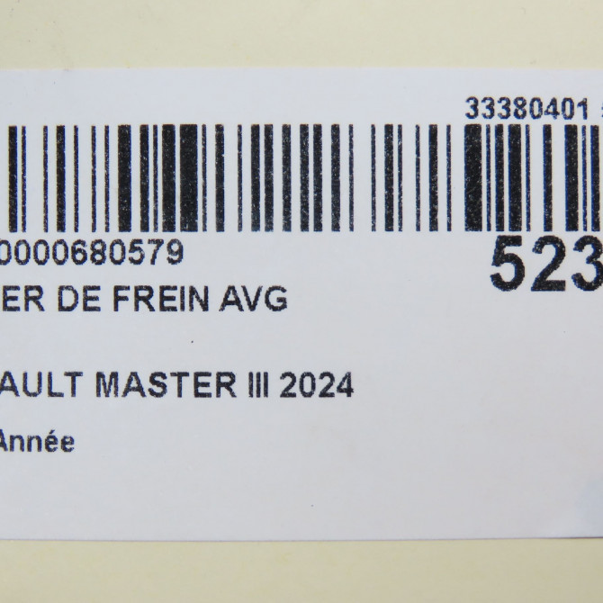 Etrier de frein avant gauche occasion MASTER III 410119220R 7