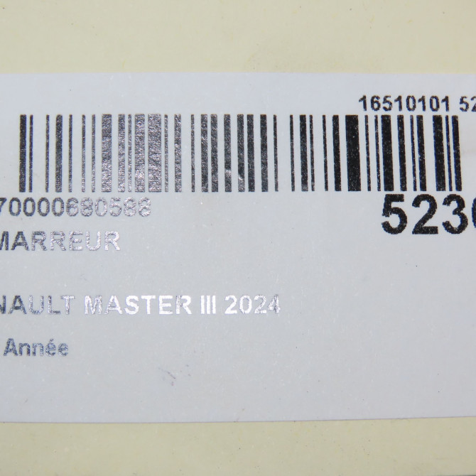 Démarreur occasion MASTER III 233003581R 6