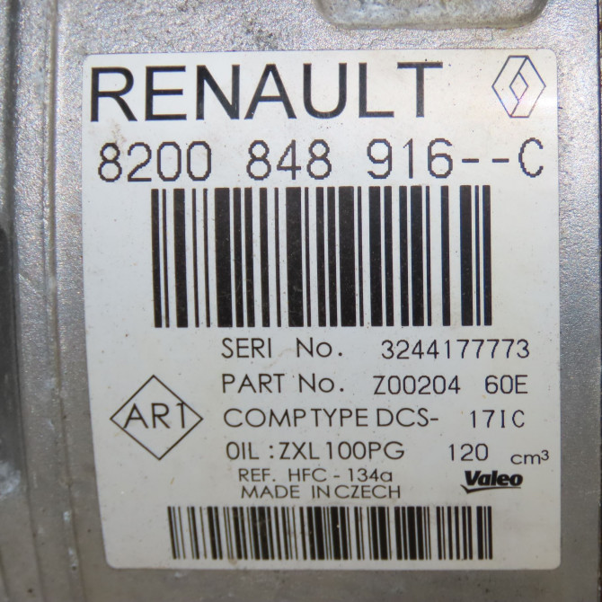 Compresseur air conditionne occasion MASTER III 8200848916 5