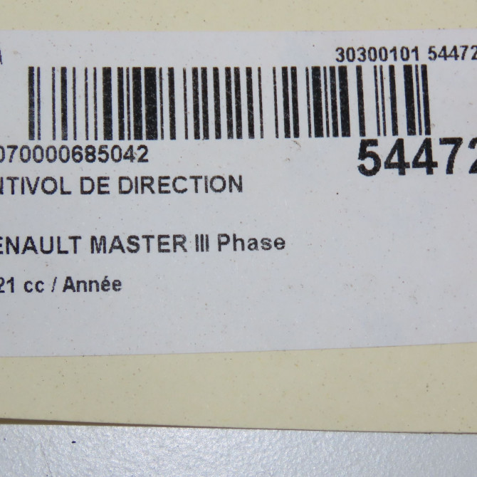 Antivol de direction occasion RENAULT MASTER III 487001394R 4