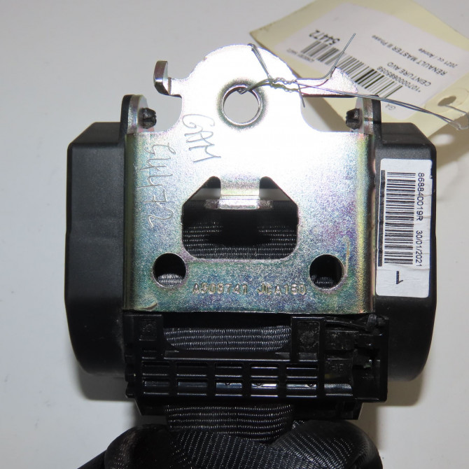 Ceinture avant droite occasion RENAULT MASTER III 868840019R 3