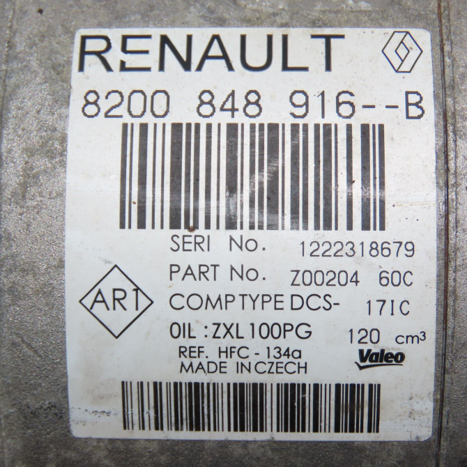 Compresseur air conditionne occasion RENAULT MASTER III 8200848916 7