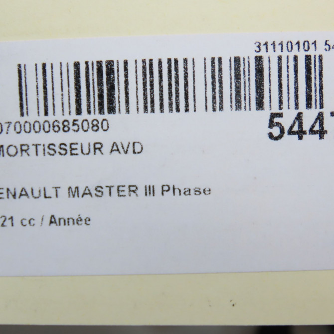 Amortisseur avant droit occasion RENAULT MASTER III 543028774R 6