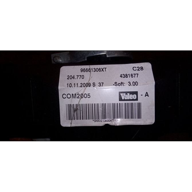 Bloc commodos occasion PEUGEOT 207 Phase 1 04-2006->06-2013 1.6 HDI 16v 90ch 6242YW 3