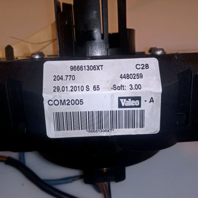 Bloc commodos occasion PEUGEOT 207 Phase 1 04-2006->06-2013 1.6 HDI 16v 90ch 6242YW 3