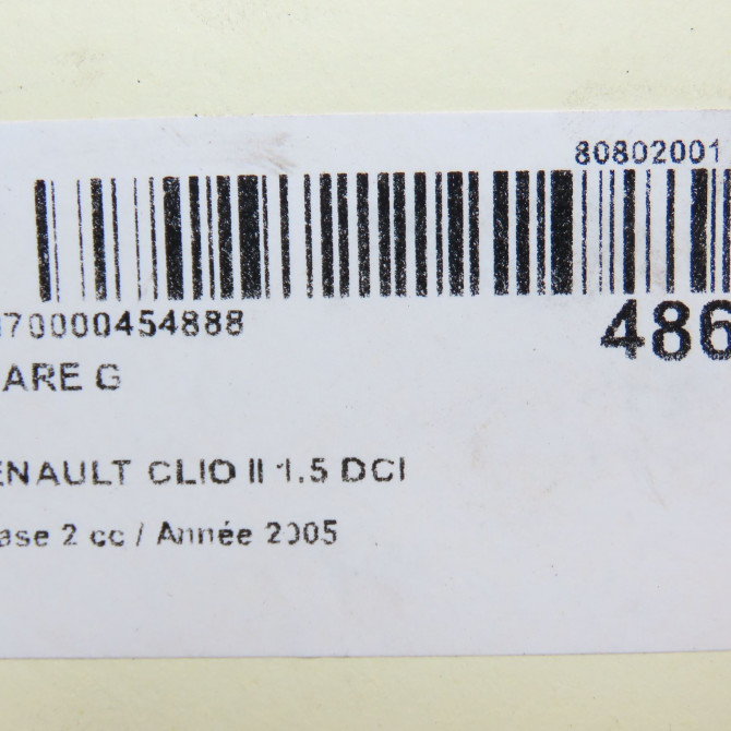 Phare gauche occasion RENAULT CLIO II Phase 2 06-2001->07-2006 1.5 DCI 65ch 7701057654 5