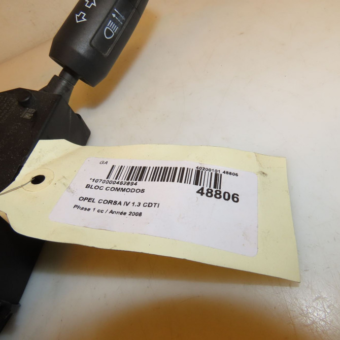 Bloc commodos occasion OPEL CORSA IV Phase 1 09-2006->12-2010 1.3 CDTI 90ch 4